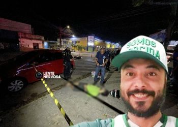 Motoboy morre em acidente após carro avançar preferencial no Bairro São Cristóvão; mulher e criança também se feriram