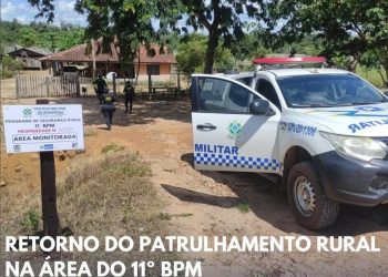 Polícia Militar retoma patrulhamento rural para garantir segurança no campo