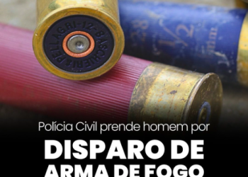 PRESIDENTE MÉDICI – Polícia civil de Rondônia prende homem por disparo de arma de fogo