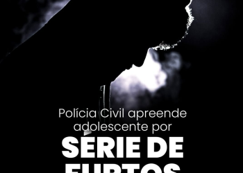 POLÍCIA CIVIL APREENDE ADOLESCENTE EM ALVORADA D’OESTE POR SÉRIE DE FURTOS NA CIDADE