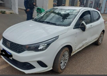 Acidente de Trânsito é Condutora Levemente Ferida