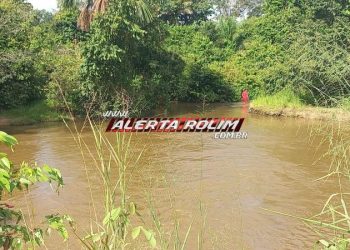 Corpo de homem foi encontrado dentro de rio na linha 180 em Rolim de Moura