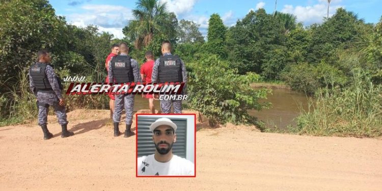 ATUALIZAÇÃO – Identificado homem que foi encontrado morto com pés e mãos amarradas em rio na linha 180, em Rolim de Moura