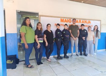 Policial Militar de Urupá ministra palestras em Jaru