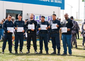 Policiais de Urupá e Alvorada do Oeste concluem Curso de Técnicas Não Letais