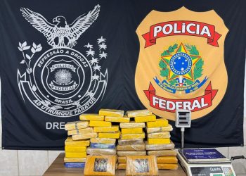 PF prende indivíduo transportando 40 kg de drogas em caminhão