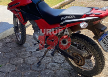 URGENTE: Motocicleta furtada em Urupá é recuperada em Ouro Preto