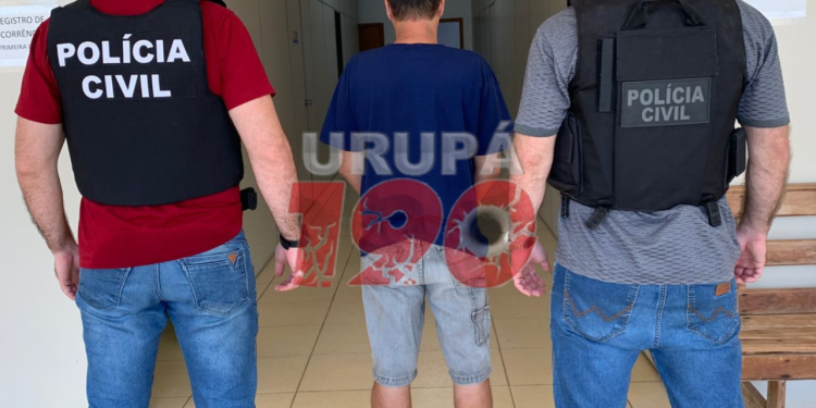 URUPÁ: Polícia Civil prende homem acusado por diversos crimes