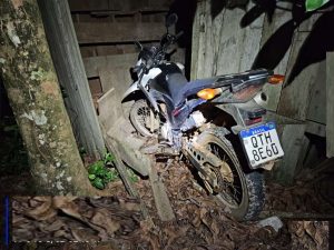 Ação conjunta da PC e PM recupera motos roubadas em Mirante da Serra (RO)