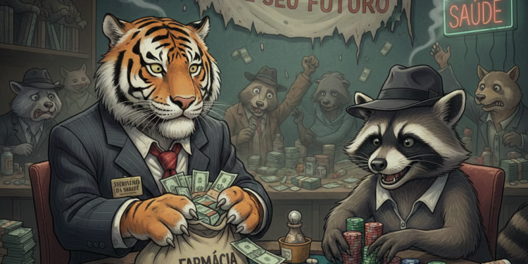 RONDÔNIA – Servidor é suspeito de desviar mais de R$ 13 milhões da saúde para jogar “Tigrinho”