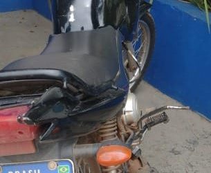 URUPÁ – Polícia Civil recupera moto furtada