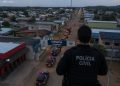 Polícia Civil cumpre mandado de busca e apreensão contra suspeito de tráfico de drogas em Urupá